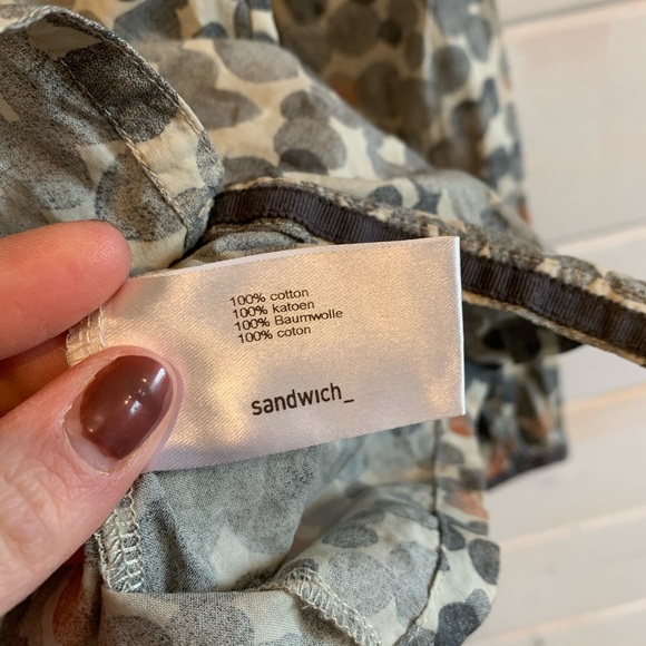 Sandwich | Women’s Polka Dot Button Up Blouse - Picture 5 of 7